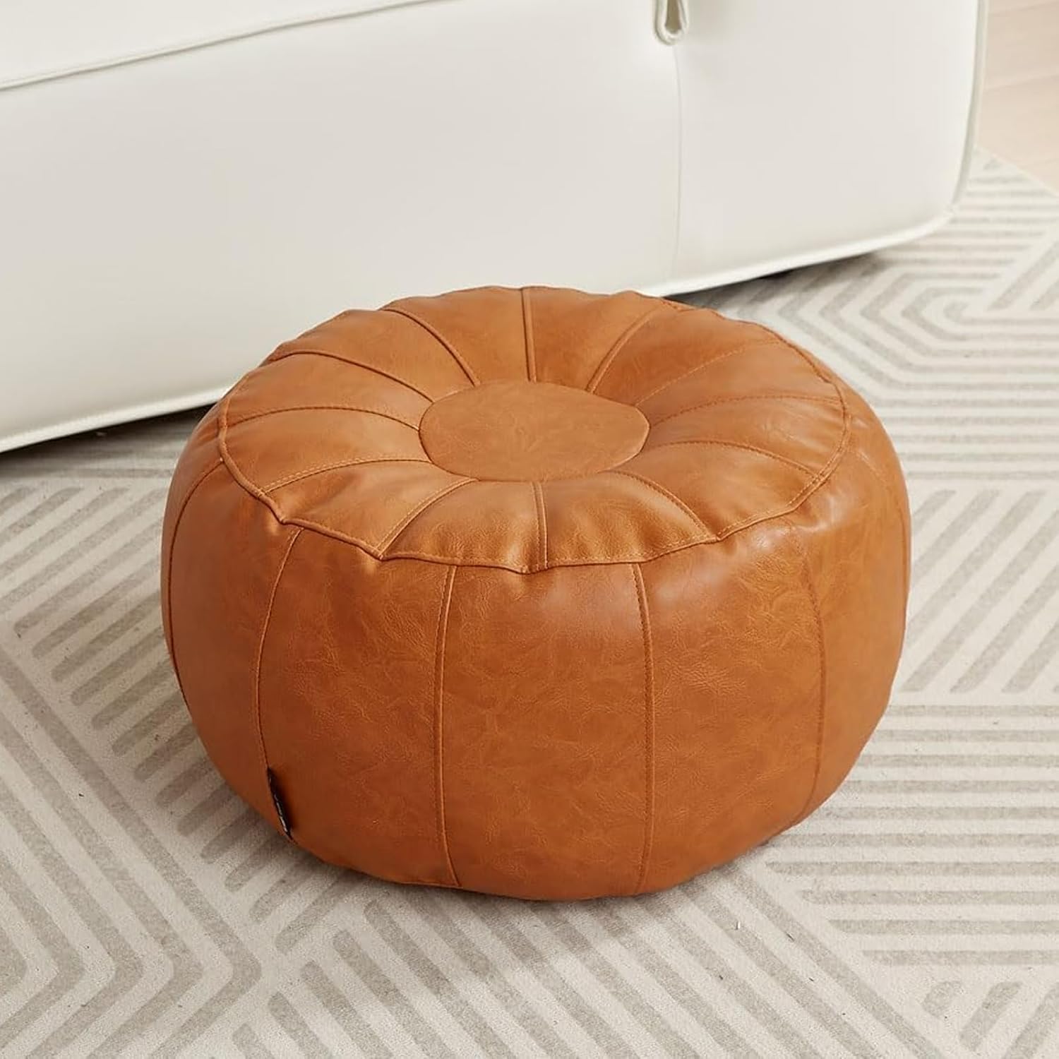 Waterproof Ottoman Cover for Storage, Camping & Travel