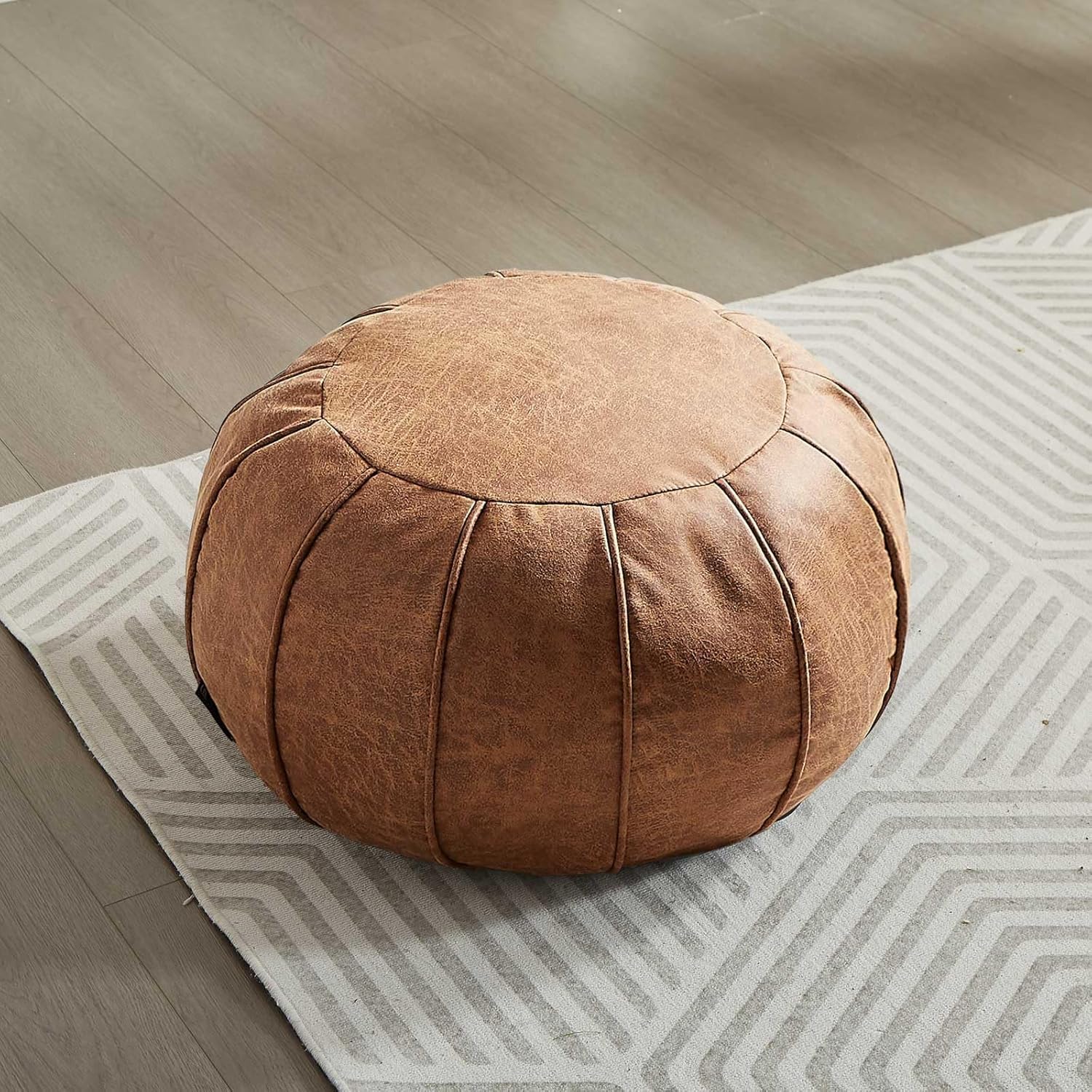 Waterproof Ottoman Cover for Storage, Camping & Travel