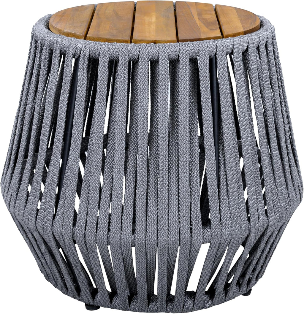 Weather-Resistant Outdoor Side Table for Patio, Deck and Balcony